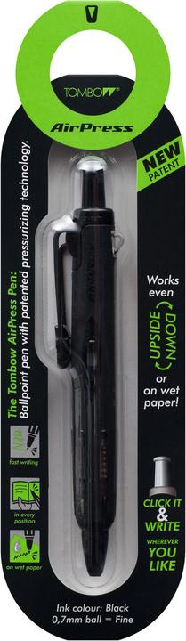 Actual product image Tombow AirPress Pen (Black, 1 x)