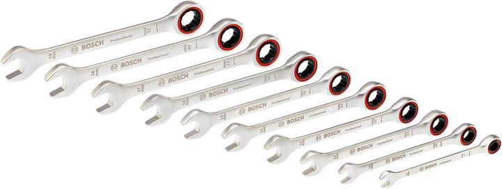 Actual product image Bosch Professional Combination spanner (19 mm, 14 mm, 18 mm, 11 mm, 12 mm, 17 mm, 15 mm, 13 mm, 16 mm, 9 mm, 8 mm, 10 mm)