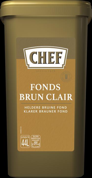 Image du produit Chef Fond brun clair