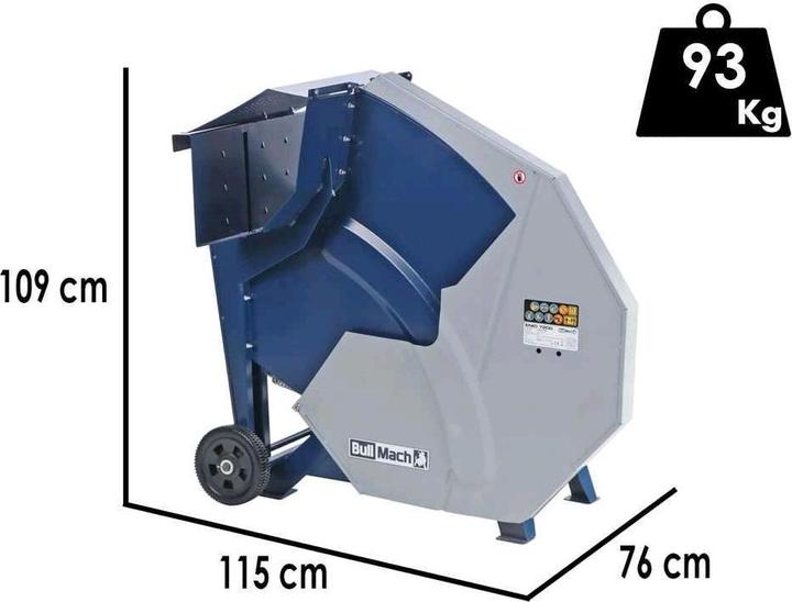 Immagine prodotto BullMach Taglierina elettrica per legno Sega circolare a portale monofase