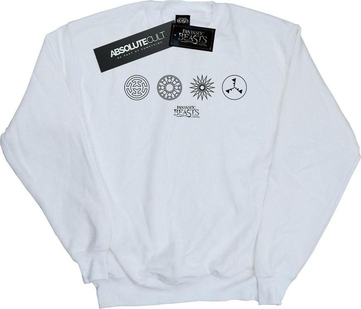Immagine prodotto Fantastic Beasts Circular Icons Felpa Uomo (3XL)