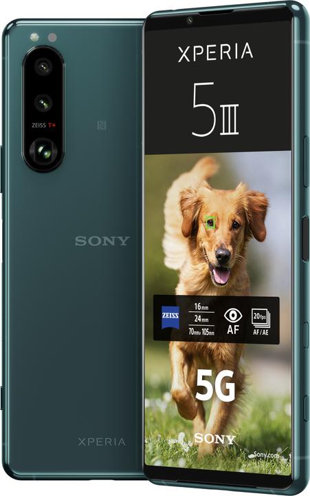 Produktbild Sony Xperia 5 III (128 GB, Green, 6.10", Hybrid Dual SIM, 12 Mpx, 5G)