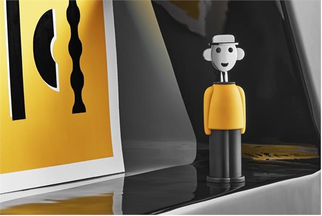 Actual product image Alessi Corkscrew Alessandro M. yellow-black (Corkscrew)