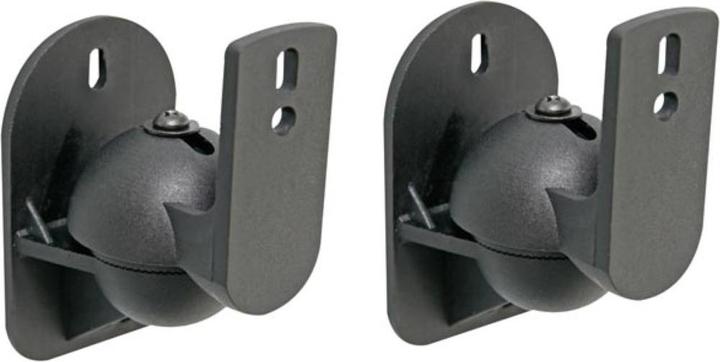 Image du produit Velleman Support Mural D'Enceinte (1 Paire) (1 paire, Installation murale, Rotatif)