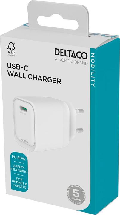 Image du produit Deltaco USBC-AC152 (USB-C, 1 Ports)