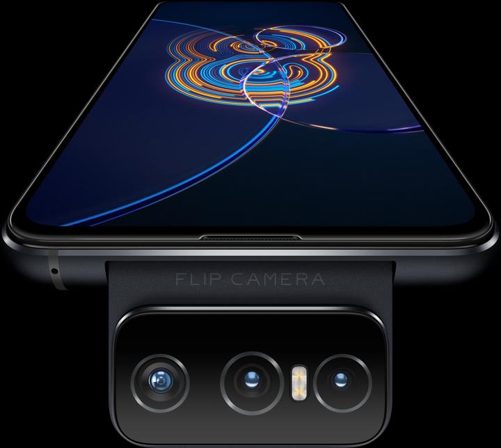 Produktbild ASUS Zenfone 8 Flip (256 GB, Matte Black, 6.67", Dual SIM + SD, 64 Mpx, 5G)