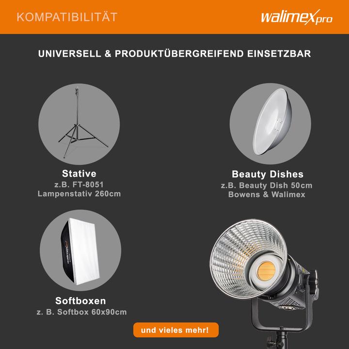 Actual product image Walimex pro LED Niova 120 Plus Bi-Color 120W (Studio light)