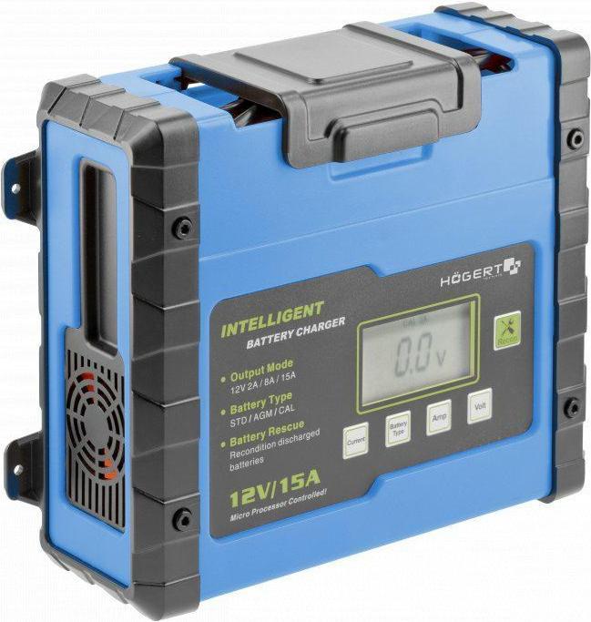 Actual product image MGA HOGERT PROSTOWNIK 12V 15A 300Ah (1 pcs., 300000 mAh, Battery + charger)