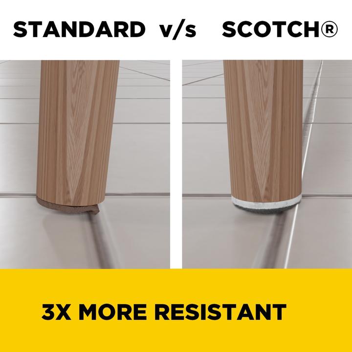 Actual product image Scotch - (Felt gliders, 1 Piece)