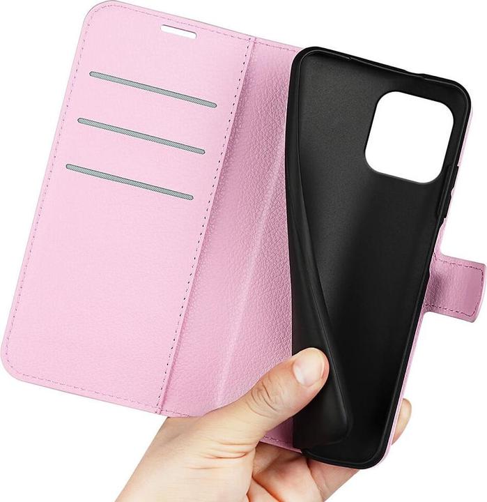 Actual product image Cover-Discount iPhone 15 - Leather Case Cover pink (Apple iPhone 15)