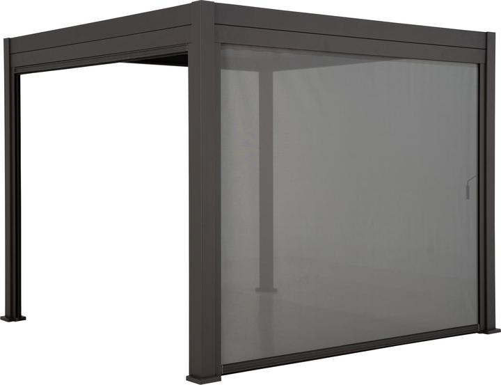 Actual product image Leco Rollo 4 m zur Lamellenpergola DELUXE anthrazit (400 cm, 370 cm)