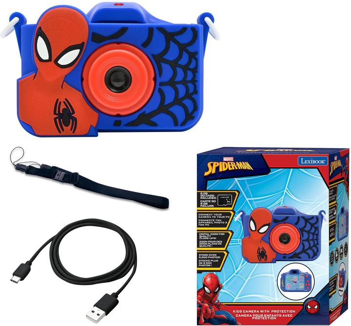 Image du produit Lexibook Appareil photo pour enfants avec protection Spider-Man