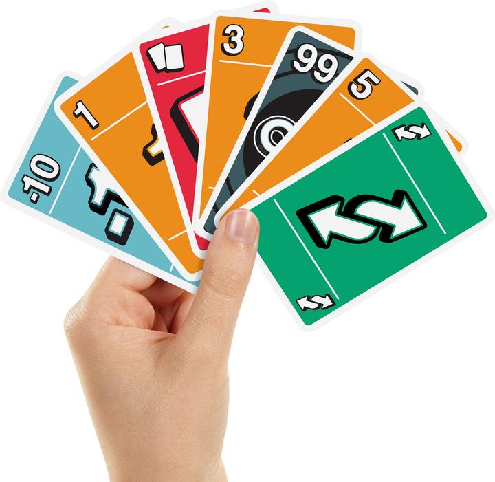 Produktbild Mattel Games O'NO 99 Kartenspiel (Deutsch, Französisch, Italienisch, Englisch)
