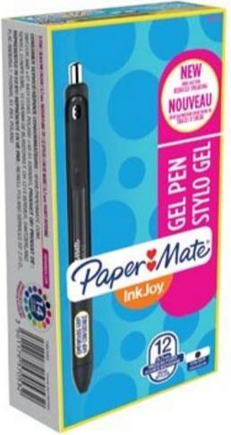 Actual product image Paper Mate InkJoy Gel (Black, 12 x)