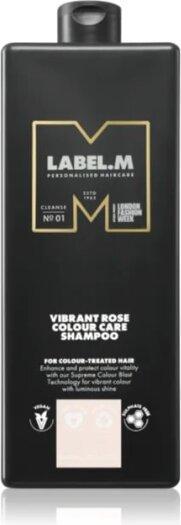 Immagine prodotto Label.M Shampoo professionale Vibrant Rose Colour Care 1000 ml (1000 ml, Shampoo liquido)