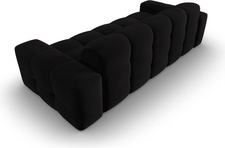 Actual product image Micadoni Velvet Sofa, "Kendal", 3 Seats, 222x103x79Made in Europe (2 person sofa, 3-seater, 4-seater)