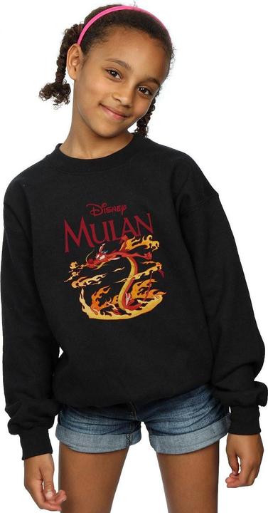 Image du produit Disney - Sweat MULAN MUSHU DRAGON FIRE - Fille (152, 158)