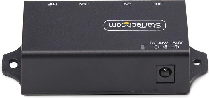 Produktbild StarTech Switch Acc 2-Port Gigabit PoE Injector (802.3at (PoE+), 802.3af (PoE), 30 W)