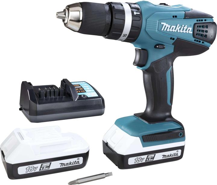 Produktbild Makita Akku-Schlagbohrschrauber Set (Akkubetrieb)