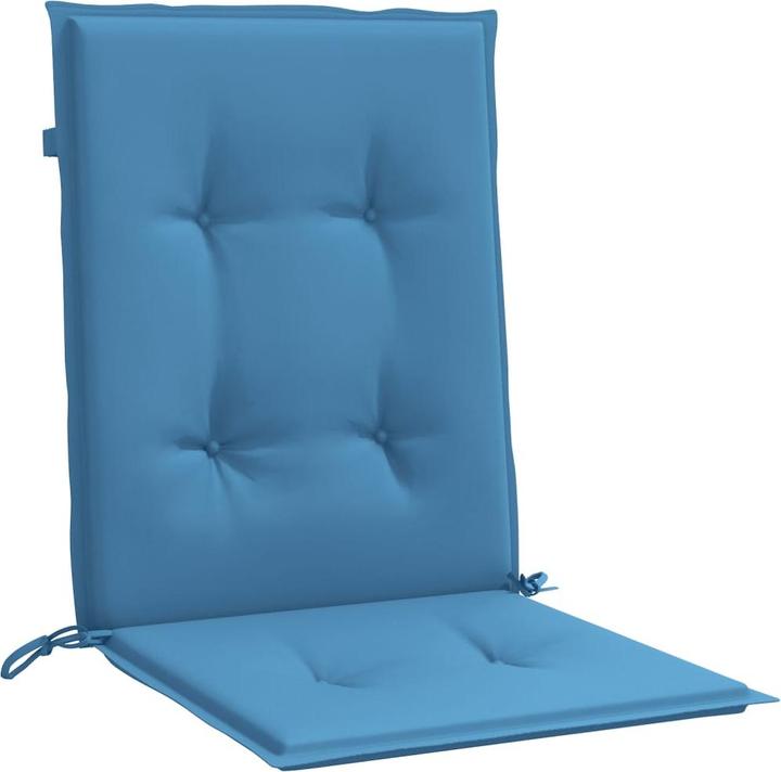 Produktbild VidaXL Niedriglehner-Auflagen 2 Stk. Stoff (100 x 50 x 4 cm)