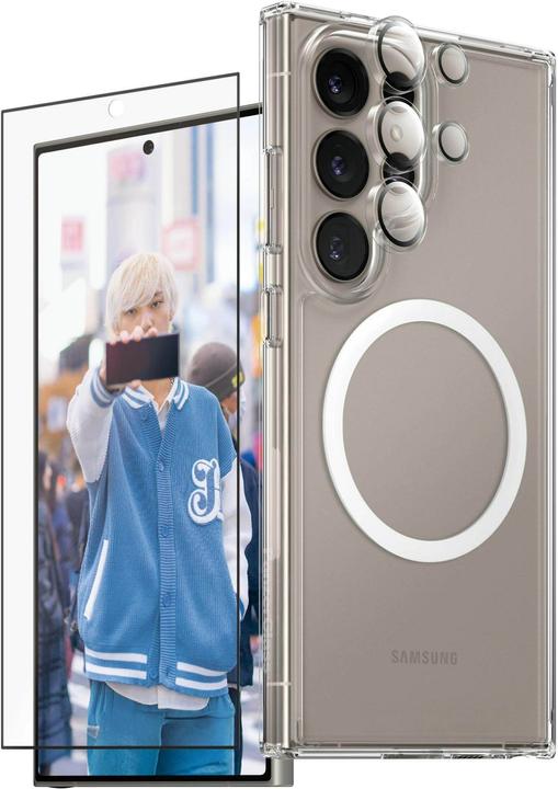 Actual product image PanzerGlass CARE by ® Flagship 3-in-1 Bundle Samsung Galaxy S 2025 Ultra (1 Piece, Samsung Galaxy S25 Ultra)