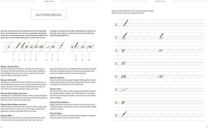 Immagine prodotto Kalligrafie Alphabete – Das praktische Übungsheft (Tedesco, Natasha Safarik, 2021)