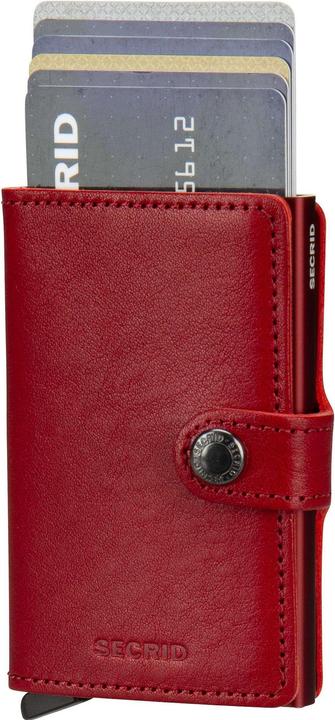 Image du produit Secrid Mini portefeuille végétal tanné Rosso-Bordeaux
