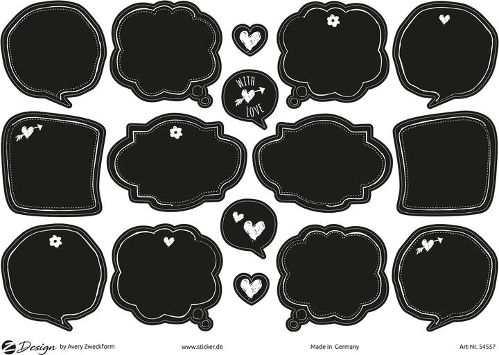 Produktbild Avery Deko Sticker