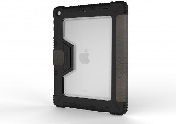 Actual product image Cygnett WorkMate Case with Apple pencil holder for iPad 10.2" (2018) - Black/Charcoal (iPad)