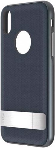 Produktbild Moshi Kameleon for iPhone XS/X - kickstand case - Midnight Blue (Apple iPhone X)