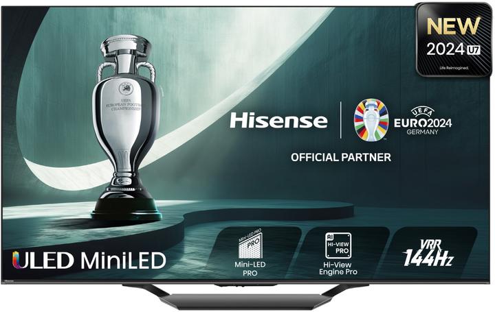Image du produit Hisense TV 75U7NQ (75", Mini-LED, 4K, 2024)