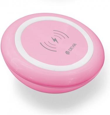 Produktbild Devia Inductive fast wireless charger Qi Standard - Pink (10 W)