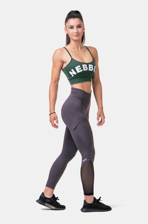 Image du produit Nebbia Classic Hero Cut-Out Sports Bra vert foncé (S)