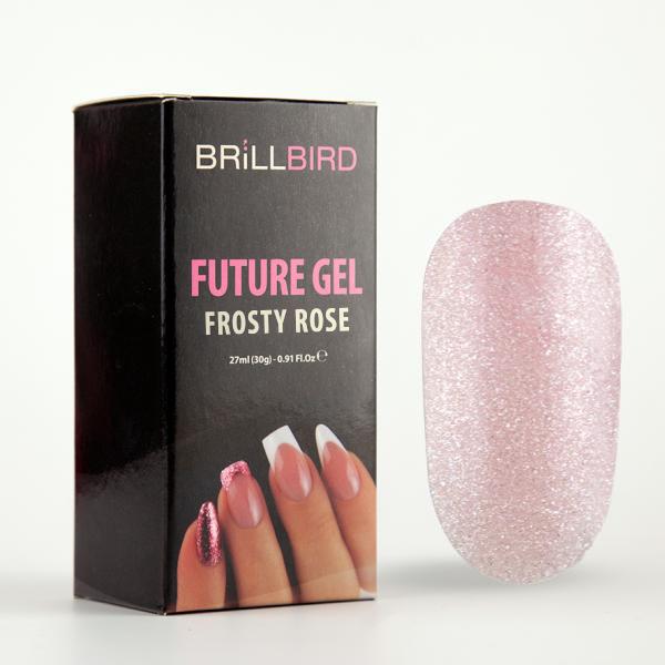 Actual product image BrillBird Future Gel Frosty Rose - 30g (UV gel varnish)