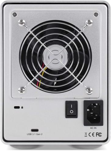 Immagine prodotto OWC Soluzione di archiviazione esterna Mercury Elite Pro Quad RAID 5 a quattro unità da 32 TB con (32 TB)