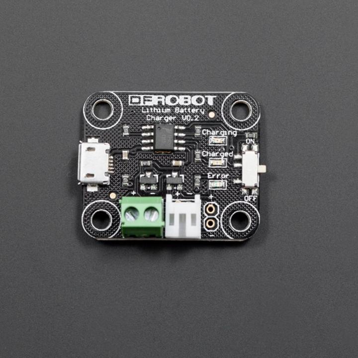 Actual product image DFRobot Lithium battery charger