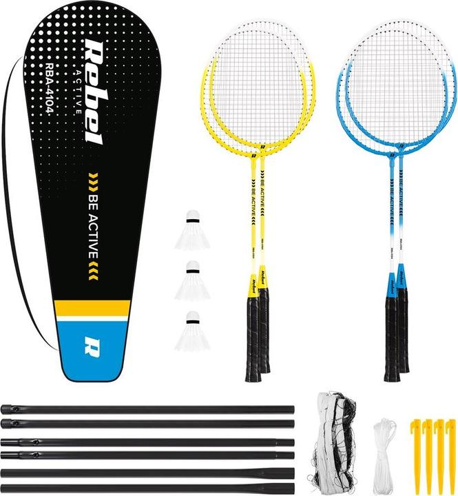 Actual product image Rebel Badminton-Set mit Netz ACTIVE