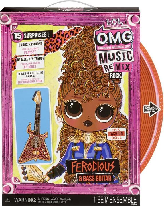 Image du produit L.O.L. Surprise! L.O.L. Surprise OMG Remix Rock-Ferocious