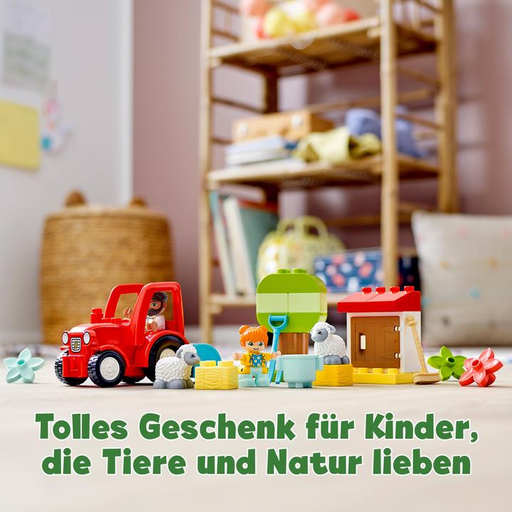 Image du produit LEGO Tracteur et soins aux animaux (10950)