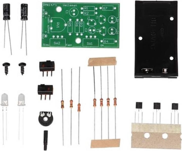 Actual product image Whadda Dual LED stroboscope