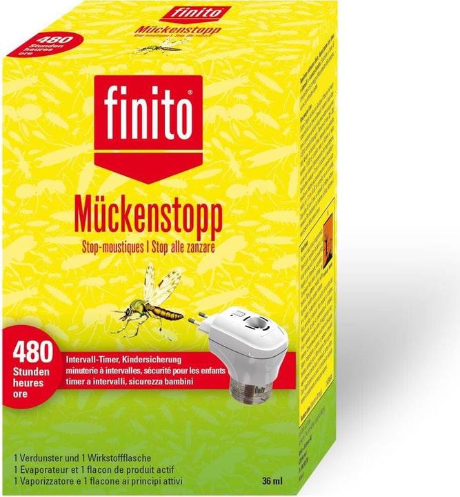 Actual product image Finito Mosquito plug with interval timer (36 ml)