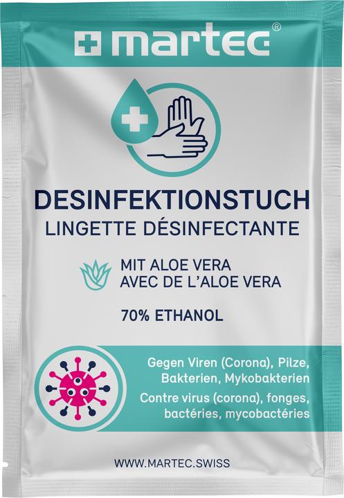 Produktbild Martec Desinfektionstücher