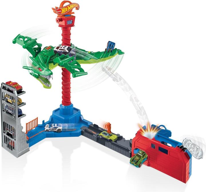 Actual product image Hot Wheels City - air attack dragon