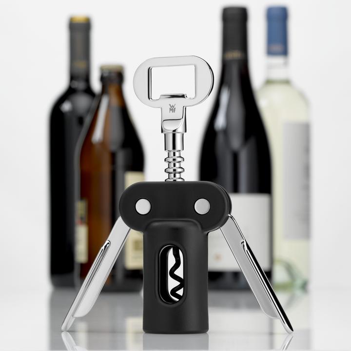Productafbeelding WMF Kurkentrekker Flesopener Wijnopener met flesopener 20cm Clever&More (Vleugelkurkentrekker)