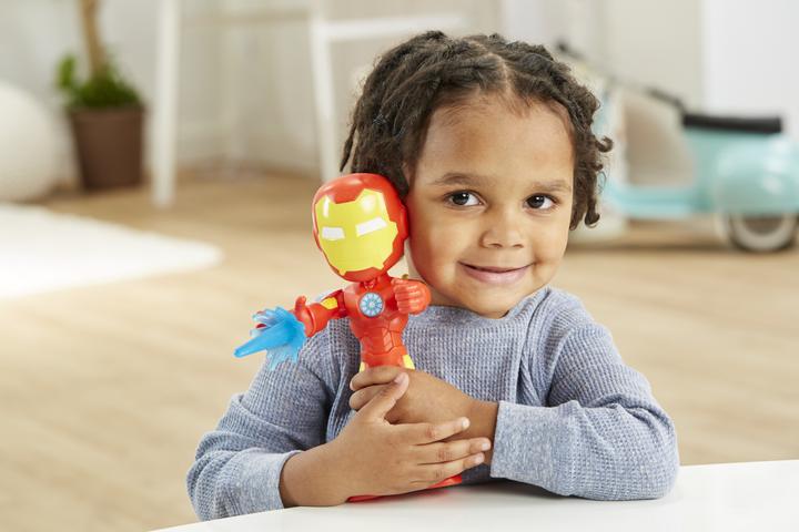 Immagine prodotto Hasbro Figura d'azione di Iron Man in formato super, giocattolo da supereroe per Ki