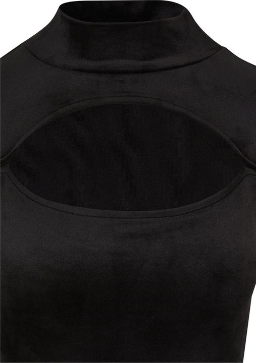 Produktbild Urban Classics Ladies Velvet Cut-Out Turtleneck Body - 111249 (4XL)