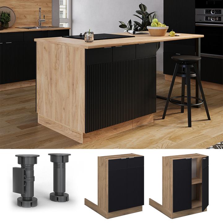 Produktbild Vicco Kücheninsel Fame-Line (30 x 60 x 82 cm)