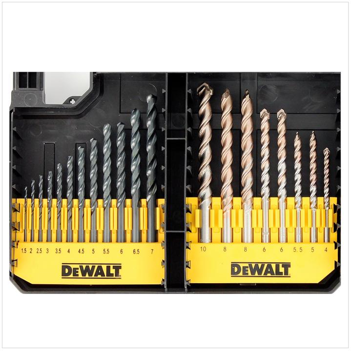 Image du produit DeWalt TStack Kit universel (4 mm, 5 mm, 5,5 mm, 6 mm, 8 mm, 10 mm, 1,5 mm, 2 mm, 2,5 mm, 3 mm, 3,5 mm, 4,5 mm, 6,5 mm, 7 mm)