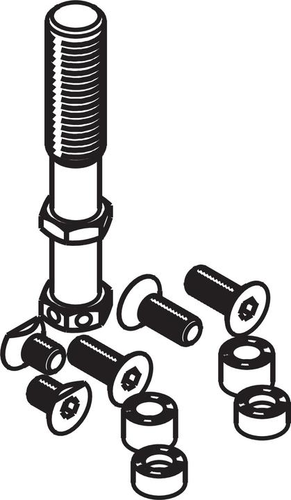 Actual product image HAWA Sliding door fittings -Junior 120/GP
