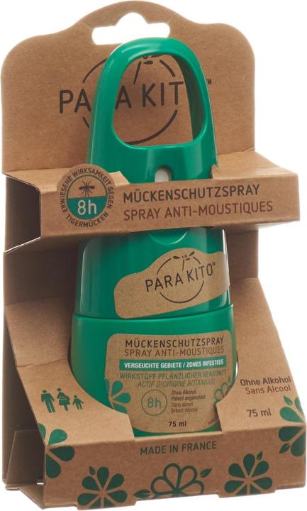 Actual product image Para‘Kito Spray tick and mosquito repellent natural (75 ml)